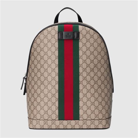 zaini gucci uomo per scuola|Gucci Zaino GG Supreme .